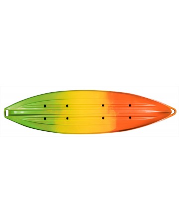 Fishing KAYAK FORCE Pacific SOT FULL (1+1) για Ένα ή Δυο Άτομα Πράσινο/Πορτοκαλί