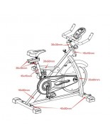 Ποδήλατα γυμναστικής Spin Bike VIKING V-1500