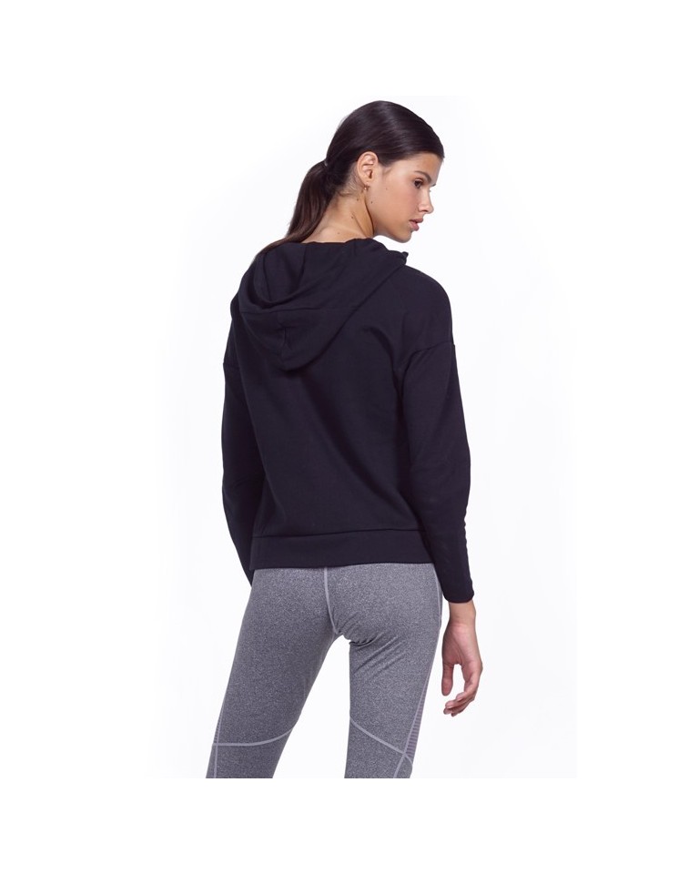 ΑΘΛΗΤΙΚΗ ΓΥΝΑΙΚΕΙΑ ΖΑΚΕΤΑ  BODYACTION WOMEN TRAINING TECH ZIP HOODIE  071926-01 BLACK