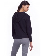 ΑΘΛΗΤΙΚΗ ΓΥΝΑΙΚΕΙΑ ΖΑΚΕΤΑ  BODYACTION WOMEN TRAINING TECH ZIP HOODIE  071926-01 BLACK