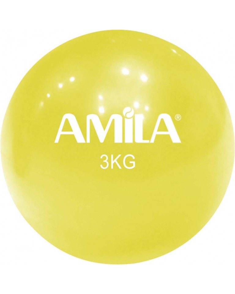 Μπάλα Γυμναστικής (δεν αναπηδά), 3kg, 14cm amila 84709