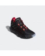 Παπούτσια μπασκετικά DAME 6 SHOES EH2791 CORE BLACK / TRACE GREY METALLIC / SHOCK RED