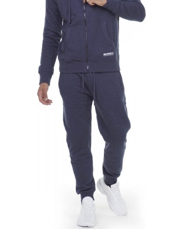 Ανδρικό Παντελόνι Φόρμας Fleece με Λάστιχο Body Action Sport Fleece Joggers 023009-04BD