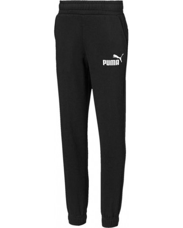Παιδικό παντελόνι φόρμας με Fleece Puma ESS Logo Sweat Pants Fl 852107-01 Μαύρο