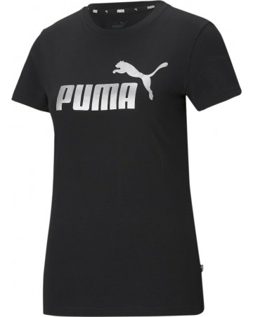 Γυναικείο T-Shirt Puma ESS+ Metallic Logo Tee 586890 51