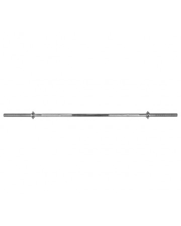 Μπάρα Άρσης Βαρών με Βιδωτό Κολάρο Ligasport Weight Lifting Rod With Start Nut And Screw (28mm) 1.8m