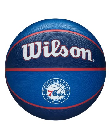 Μπάλα Μπάσκετ Wilson NBA Team Tribute BSKT Philadelphia 76ERS WTB1300XBPHI (Size 7)