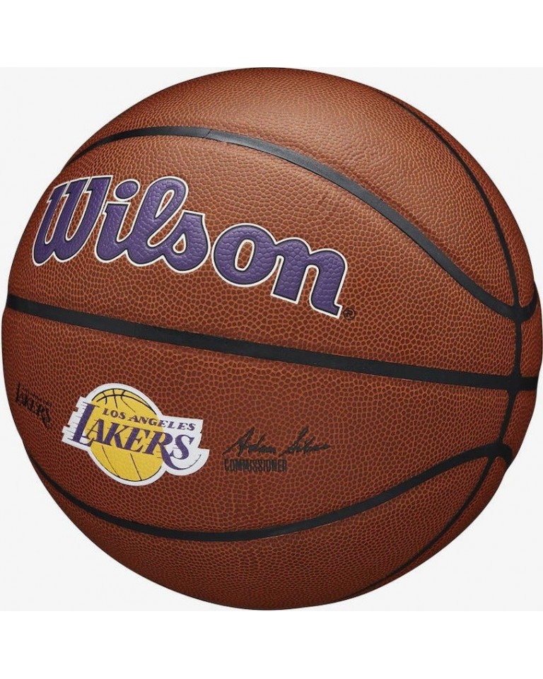 ΜΠΑΛΑ ΜΠΑΣΚΕΤ WILSON NBA TEAM COMPOSITE BSKT LA LAKERS