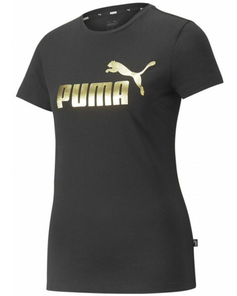 Γυναικείο T-shirt Puma ESS+ Metallic Logo Tee 848303 01