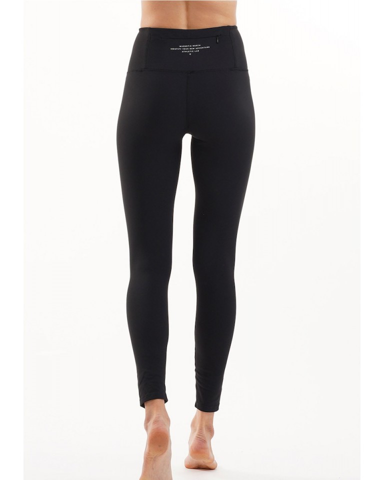 Γυναικεία Κολάν Magnetic North Women s High Waisted Zip Pocket Tights (50002-BLACK)