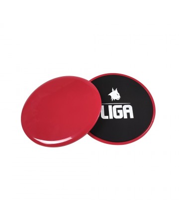 Δίσκοι Ολίσθησης set (x2) (κόκκινο) Ligasport