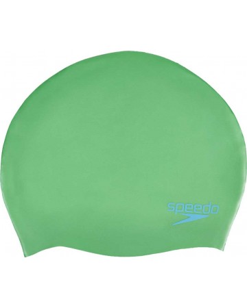 Παιδικό Σκουφάκι Κολύμβησης από Σιλικόνη Speedo Junior Plain Moulded Silicone Cap 70990-A064J (Πράσινο)