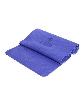 Στρώμα yoga TPE yoga mat (original) 183εκ.*61εκ.*0,6εκ (Μπλέ) LIGASPORT*