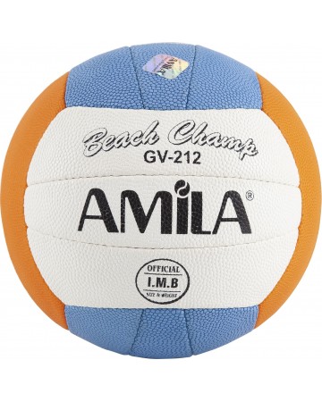 Μπάλα Beach Volley AMILA GV 212 Cyan Orange Νο 4 41666