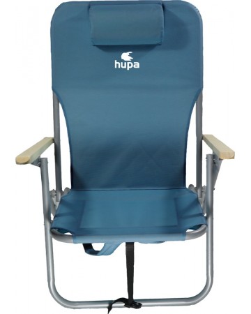 Καρεκλάκι Παραλίας Hupa Beach Chair Recliner Steel & Pillow Petrol 57 1007 30