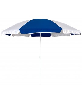 Ομπρέλα Παραλίας 2m 180gsm 8 Ακτίνες 4mm Μπλε/Λευκή Escape 12024