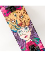 Skateboard 31 Lion lady