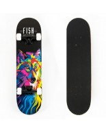 Skateboard 31 Wolf