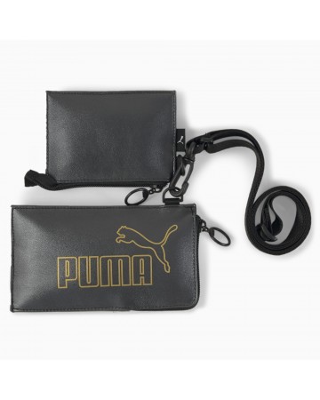 Τσάντα Χειρός Πορτοφόλι Puma Core Up Multi Pouch 079159 01 Black Metallic