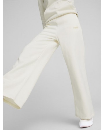 Γυναικείο Παντελόνι Φόρμας Puma ESS+ Embroidery Wide Pants FL 670006 99
