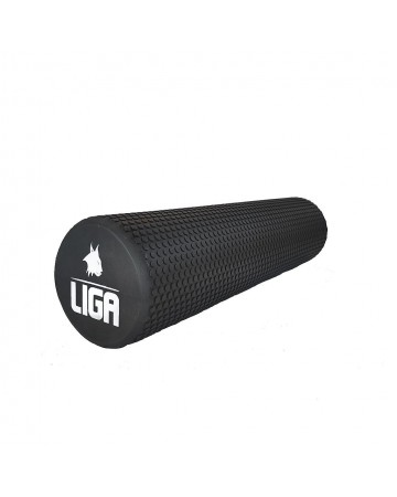 Κύλινδρος ισορροπίας Foam Roller 60cm (Μαύρο) Ligasport