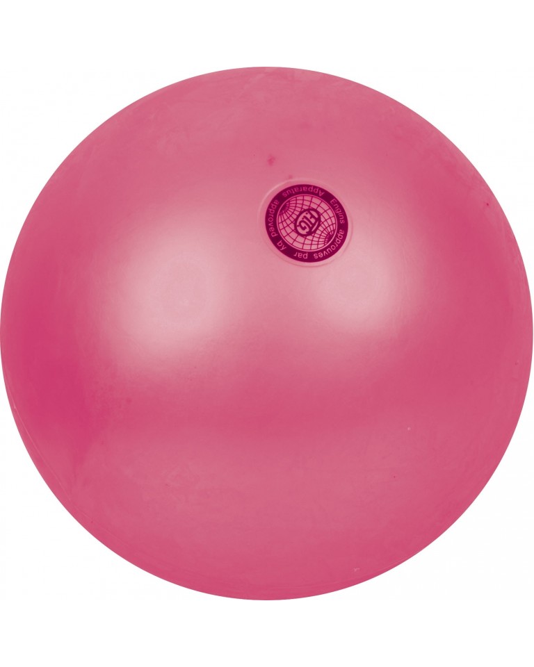 Μπάλα ρυθμικής γυμναστικής, 16,5cm amila Ροζ (47964)