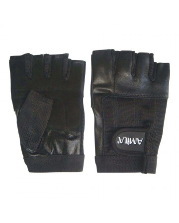 Γάντια Άρσης Βαρών AMILA Nappa Amara Μαύρο XL 83223