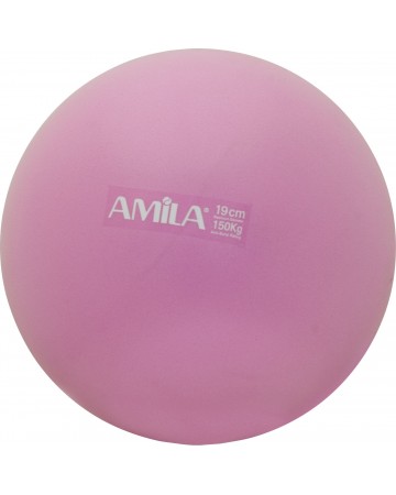 Μπάλα Γυμναστικής AMILA Pilates Ball 19cm Ροζ Bulk 95806