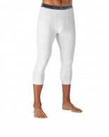 MEN'S COMPRESSION 3/4 TIGHTS 50029 White