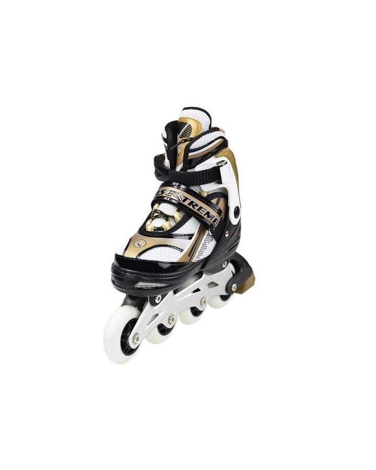 Αυξομειούμενα Πατίνια Roller NA 9080 Μαύρο/Πράσινο IN-LINE SKATES NILS EXTREME