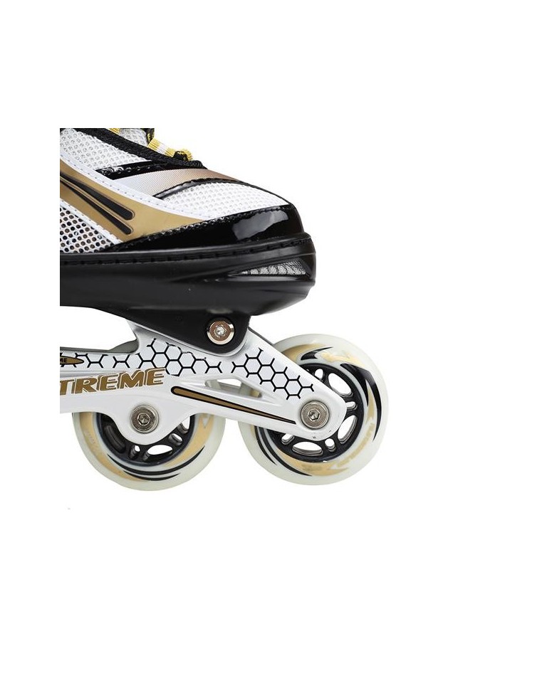 Αυξομειούμενα Πατίνια Roller NA 9080 Μαύρο/Πράσινο IN-LINE SKATES NILS EXTREME