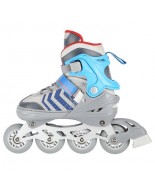 Αυξομειούμενα Roller NH18192 A 4σε1 Γκρι/Μπλε IN-LINE SKATES/HOCKEY ICE SKATES