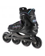 Αυξομειούμενα Πατίνια Roller NA 1128 Μαύρο/Μωβ IN-LINE SKATES NILS EXTREME