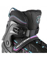 Αυξομειούμενα Πατίνια Roller NA 1128 Μαύρο/Μωβ IN-LINE SKATES NILS EXTREME