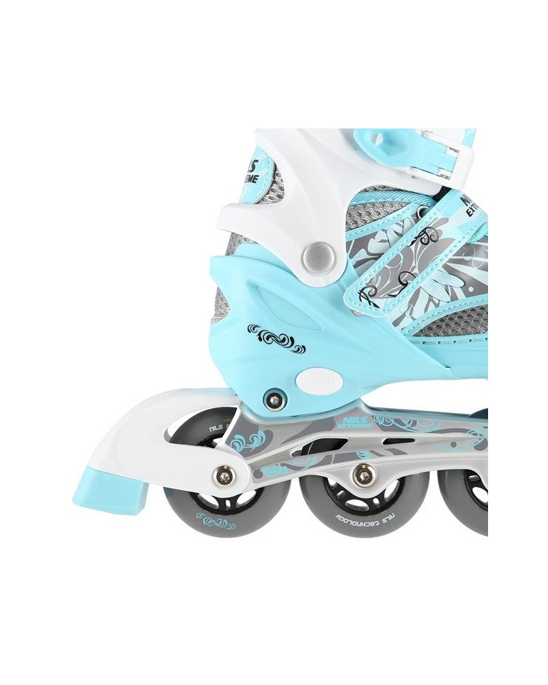 Αυξομειούμενα Πατίνια Roller NA 10602A INLINE SKATES NILS EXTREME ΜΠΛΕ