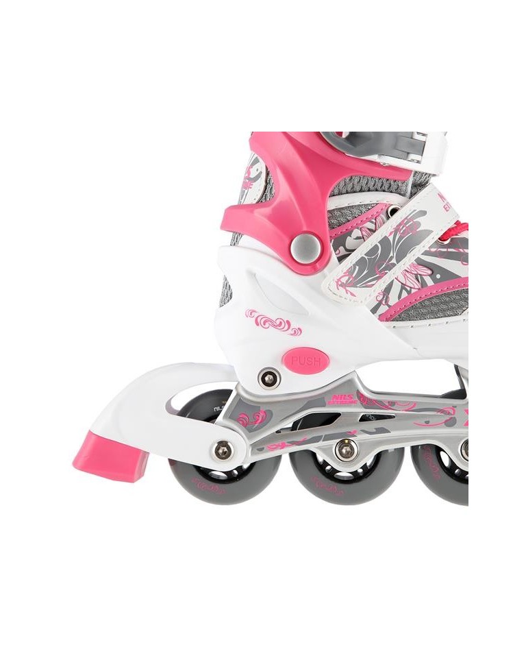 Αυξομειούμενα Πατίνια Roller NA 10602A INLINE SKATES NILS EXTREME ΡΟΖ