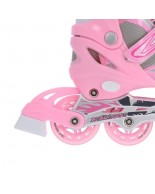 Αυξομειούμενα Roller NH18366 2 ΣΕ 1 Ροζ  IN-LINE SKATES/HOCKEY ICE SKATES