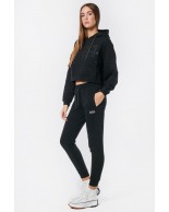 Γυναικείο Παντελόνι Φόρμας Body Action Women Relaxed Fit Jogger 021232 01 Black