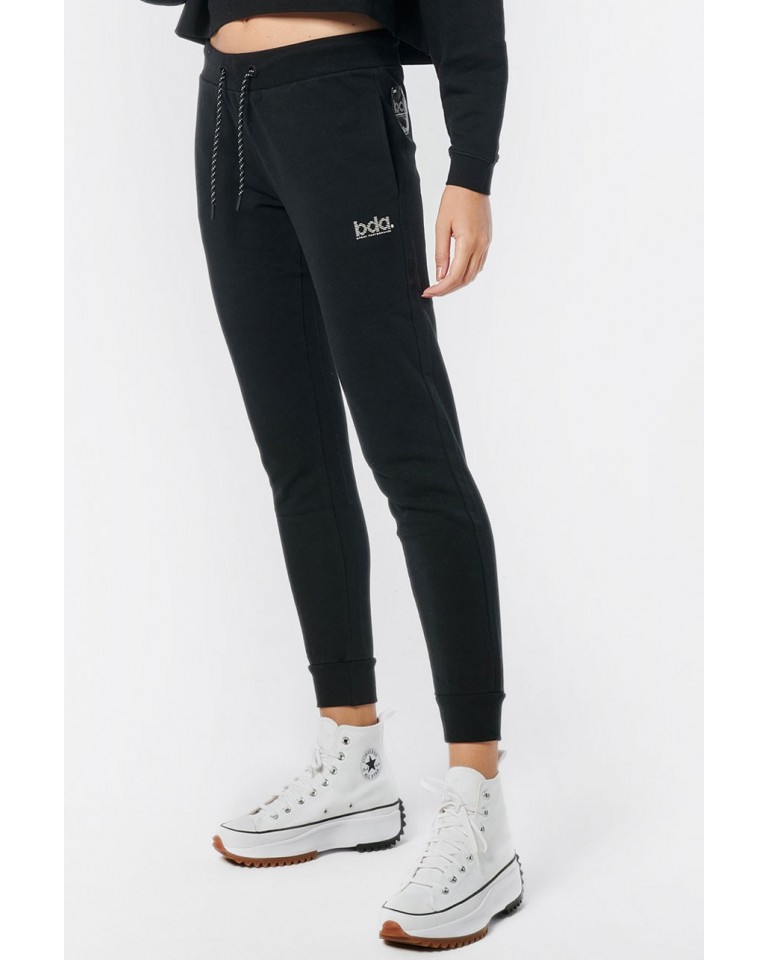 Γυναικείο Παντελόνι Φόρμας Body Action Women Relaxed Fit Jogger 021232 01 Black