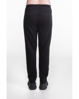 Ανδρικό Παντελόνι Φόρμας Be Nation Straight Terry Zip Pants Black 02302205 01