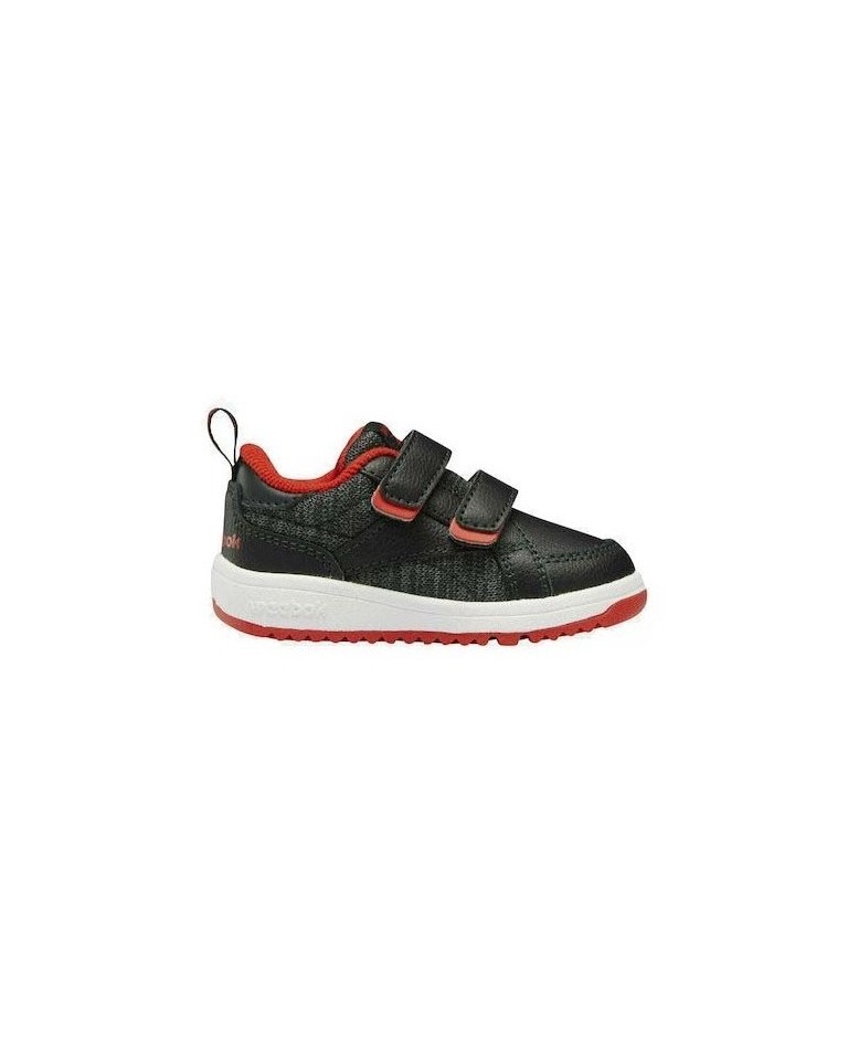 Παιδικό παπούτσι Weebok Clasp Low Shoes GY2623 Night Black / Night Black / Vector Red