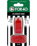 Σφυρίχτρα FOX40 Classic CMG Official Κόκκινη με Κορδόνι