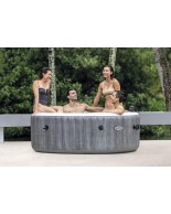 Υδρομασάζ Greywood Deluxe Bubble Massage (4 ατόμων) Intex 28440