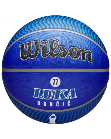 Μπάλα Μπάσκετ Wilson NBA Player Icon Outdoor Luka Doncic WZ4006401XB7 (Size 7)