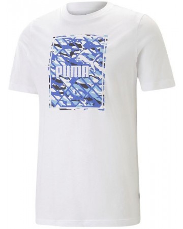 Ανδρικό T-shirt Puma Graphics Camo Box Tee 675179-02
