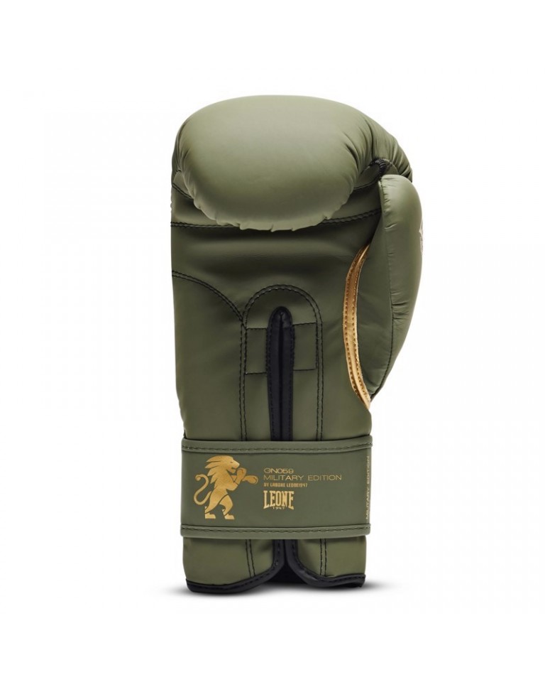 Γάντια προπόνησης Leone Military Edition Boxing Gloves GN059 Green