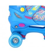 Αυξομειούμενα Πατίνια Roller NF 4413 ΣΕΤ 3 ΣΕ 1 INLINE SKATES NILS EXTREME ΜΠΛΕ - LARGE(38-41