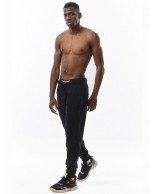 Ανδρικό Παντελόνι Φόρμας Body Action Men's Tapered Sweatpants 023328-01 Black