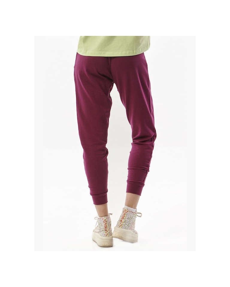 Γυναικείο Παντελόνι Φόρμας Body Action Women Essential Sweatpants 021328 01 Purple