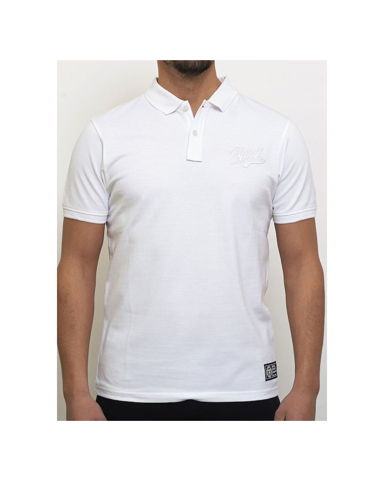 Ανδρικό T-Shirt Russell Athletic Frat Polo A3-059-1-001 White